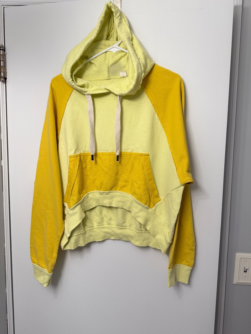 BDG Cropped Yellow Women's Hoodie